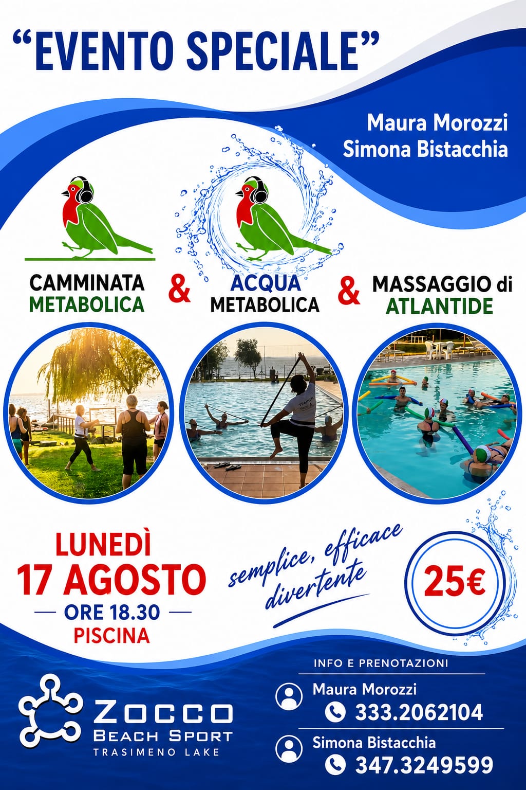 Acqua Metabolica & Massaggio di Atlantide