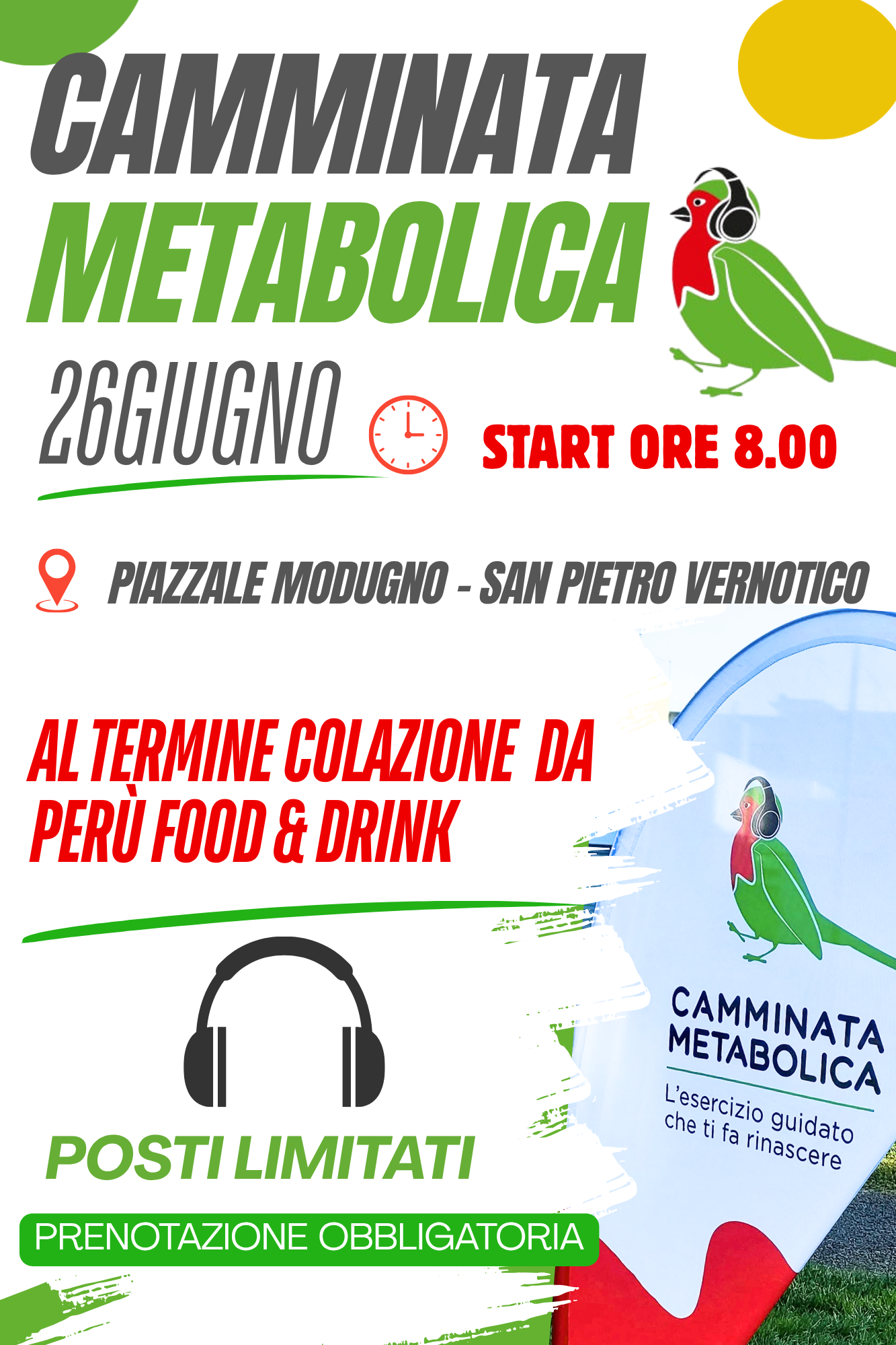 26 GIUGNO CAMMINATA METABOLICA SAN PIETRO VERNOTICO