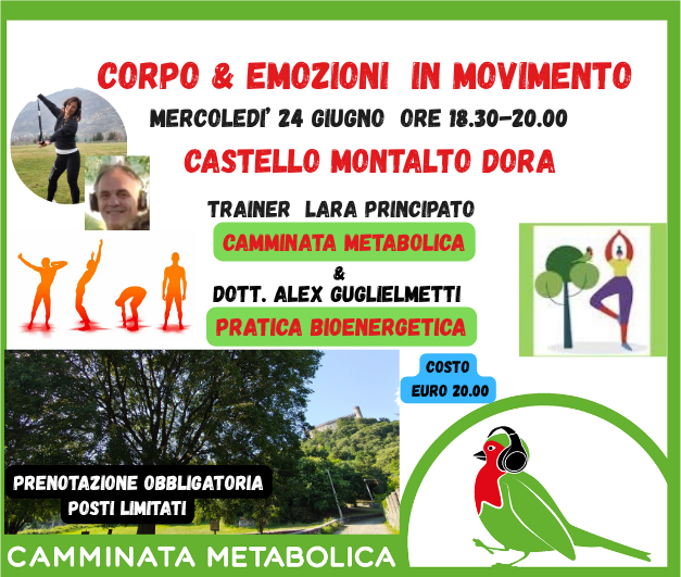 MONTALTO DORA (Ivrea)  - CORPO & EMOZIONI IN MOVIMENTO 
