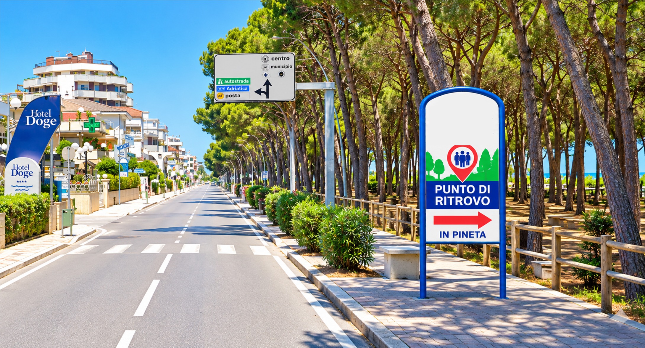 Pineta  Villa Fiore di Alba Adriatica