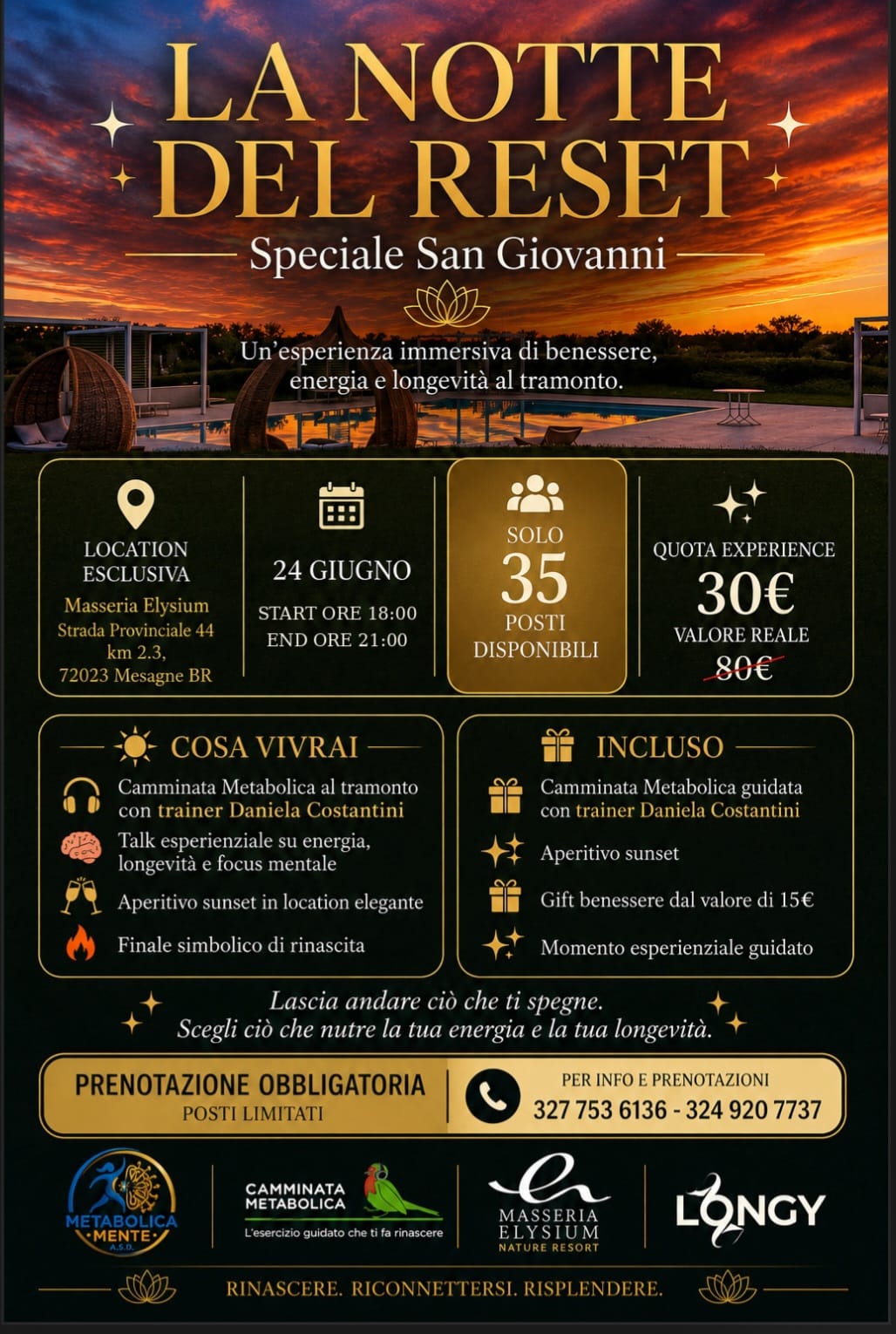 🌅 LA NOTTE DEL RESET – Speciale San Giovanni ✨