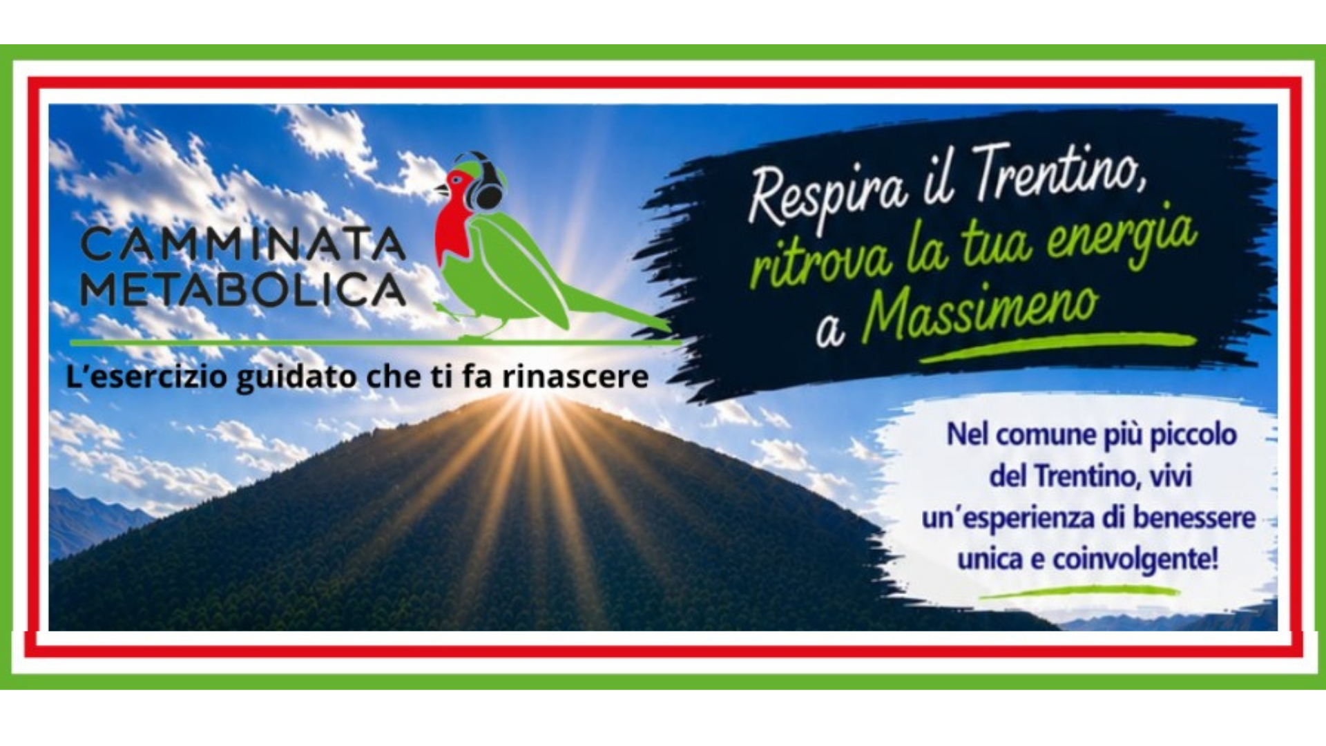 MASSIMENO (TN) - CAMMINATA METABOLICA DEL BUONGIORNO