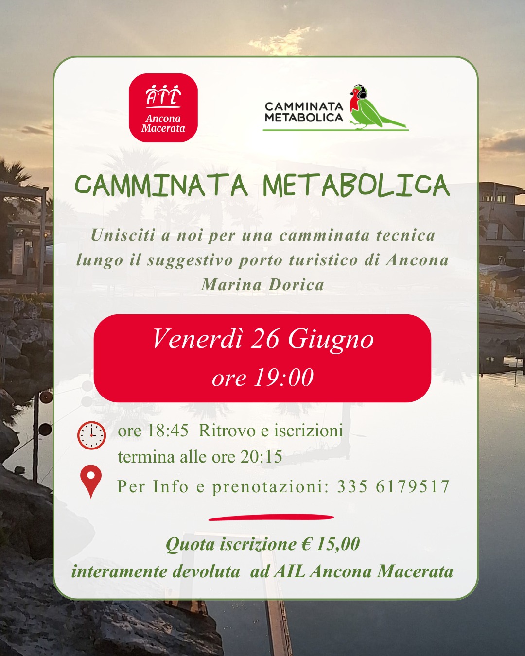 PRENDITI CURA DI TE PER A.I.L. - ANCONA MARINA DORICA