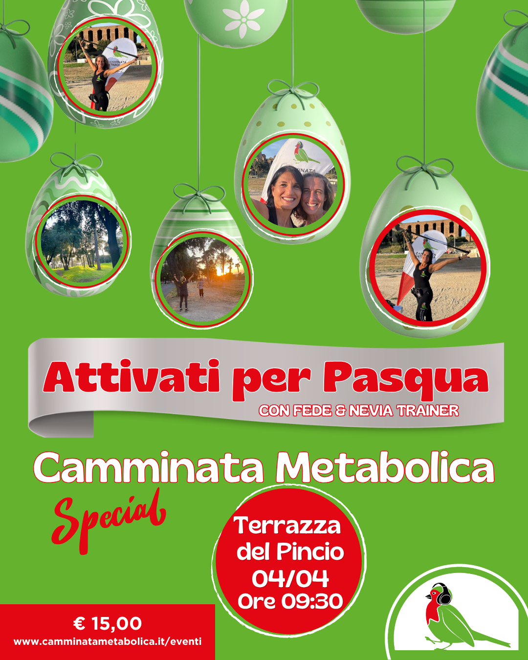 ROMA - ATTIVATI PER LA PASQUA A VILLA BORGHESE 🌿🐣