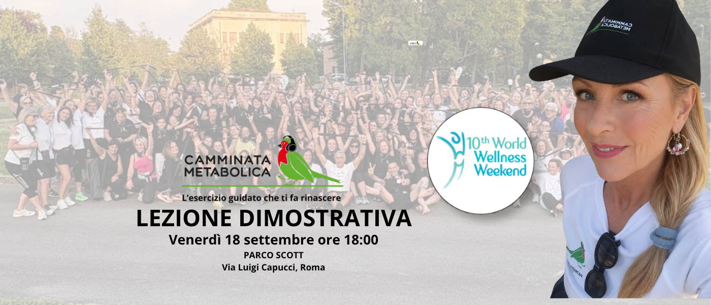ROMA - PARCO SCOTT | WORLD WELLNESS WEEKEND | LEZIONE INTRODUTTIVA