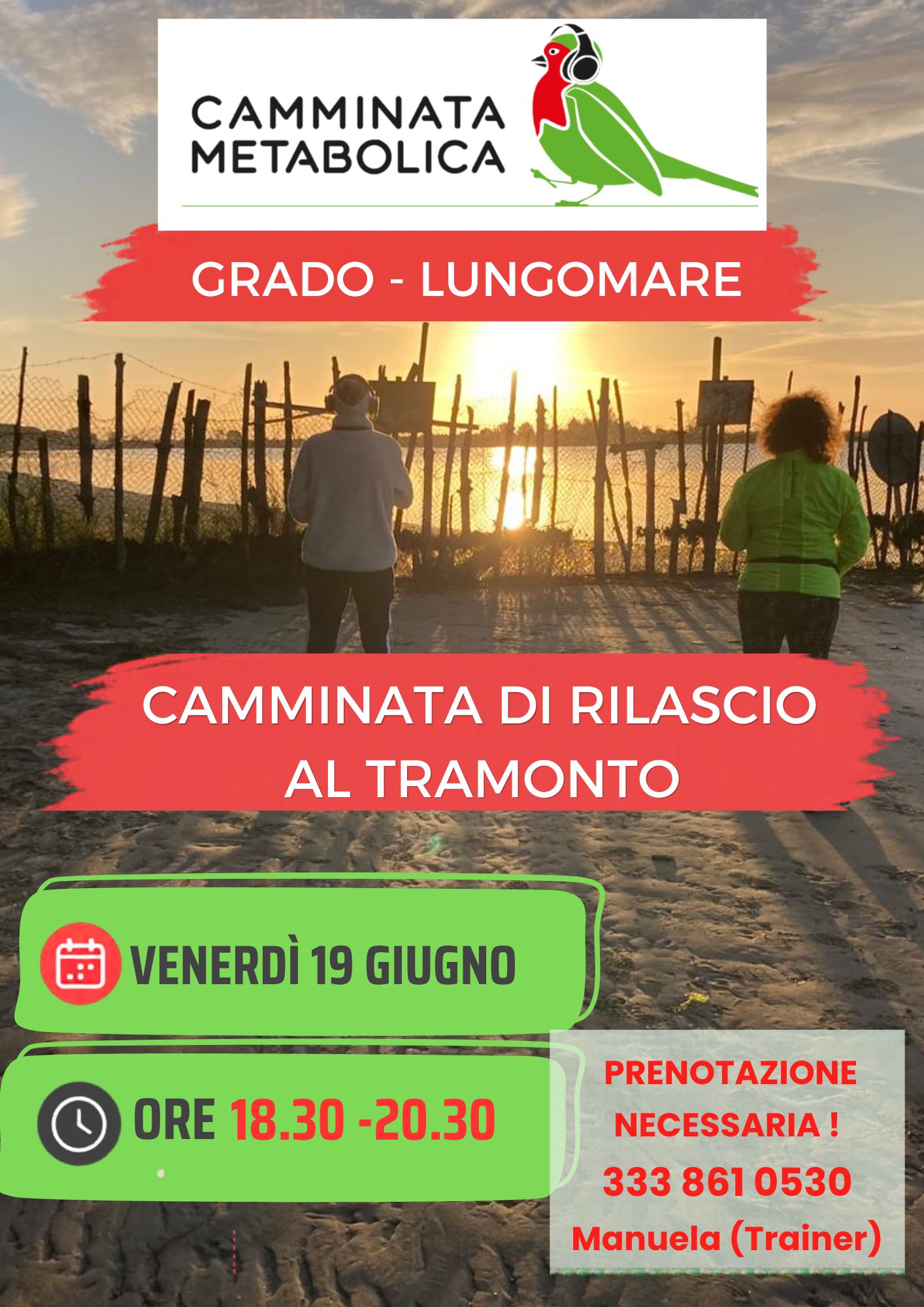 Camminata Metabolica al Tramonto - Grado