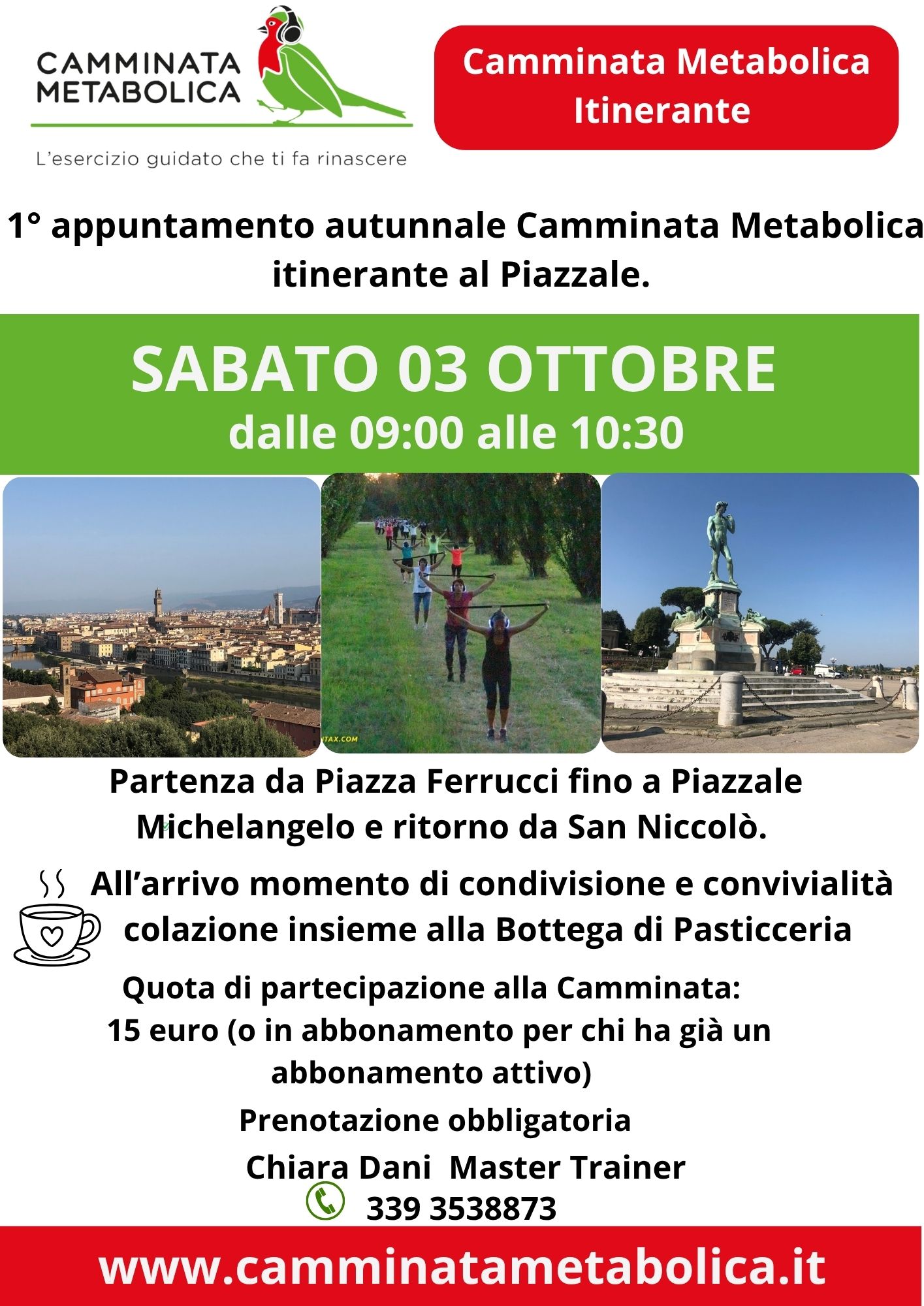 Firenze - Camminata Metabolica al Piazzale 