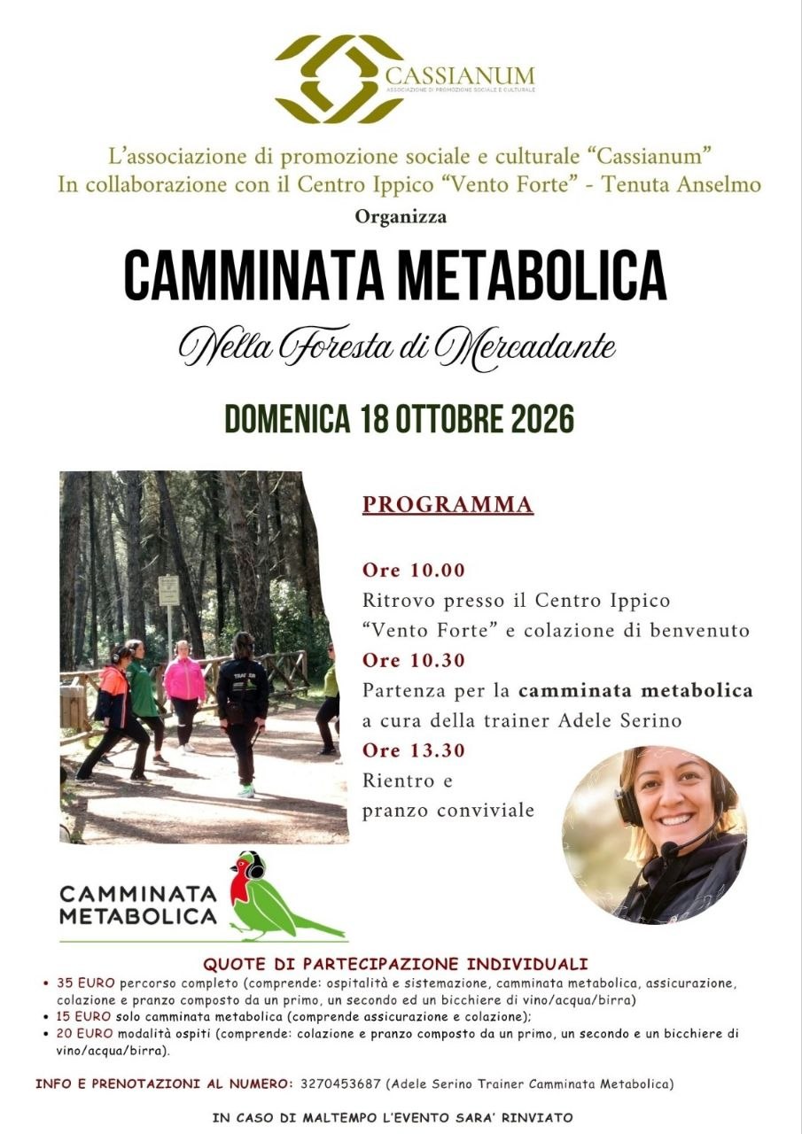 CASSANO MURGE (BARI),FORESTA DI MERCADANTE: CAMMINATA METABOLICA NEL BOSCO