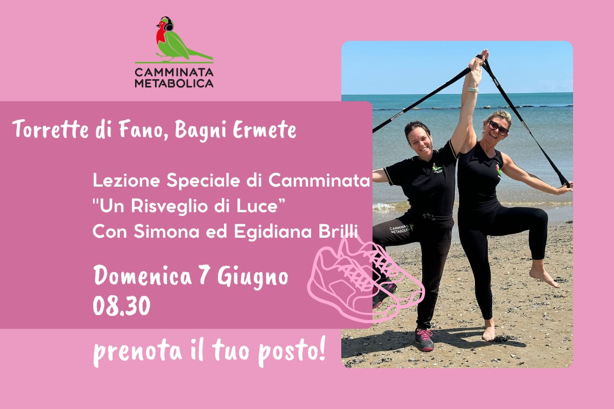 FANO-BAGNI ERMETE - LEZIONE CON LE TRAINER SIMONA ED EGIDIANA
