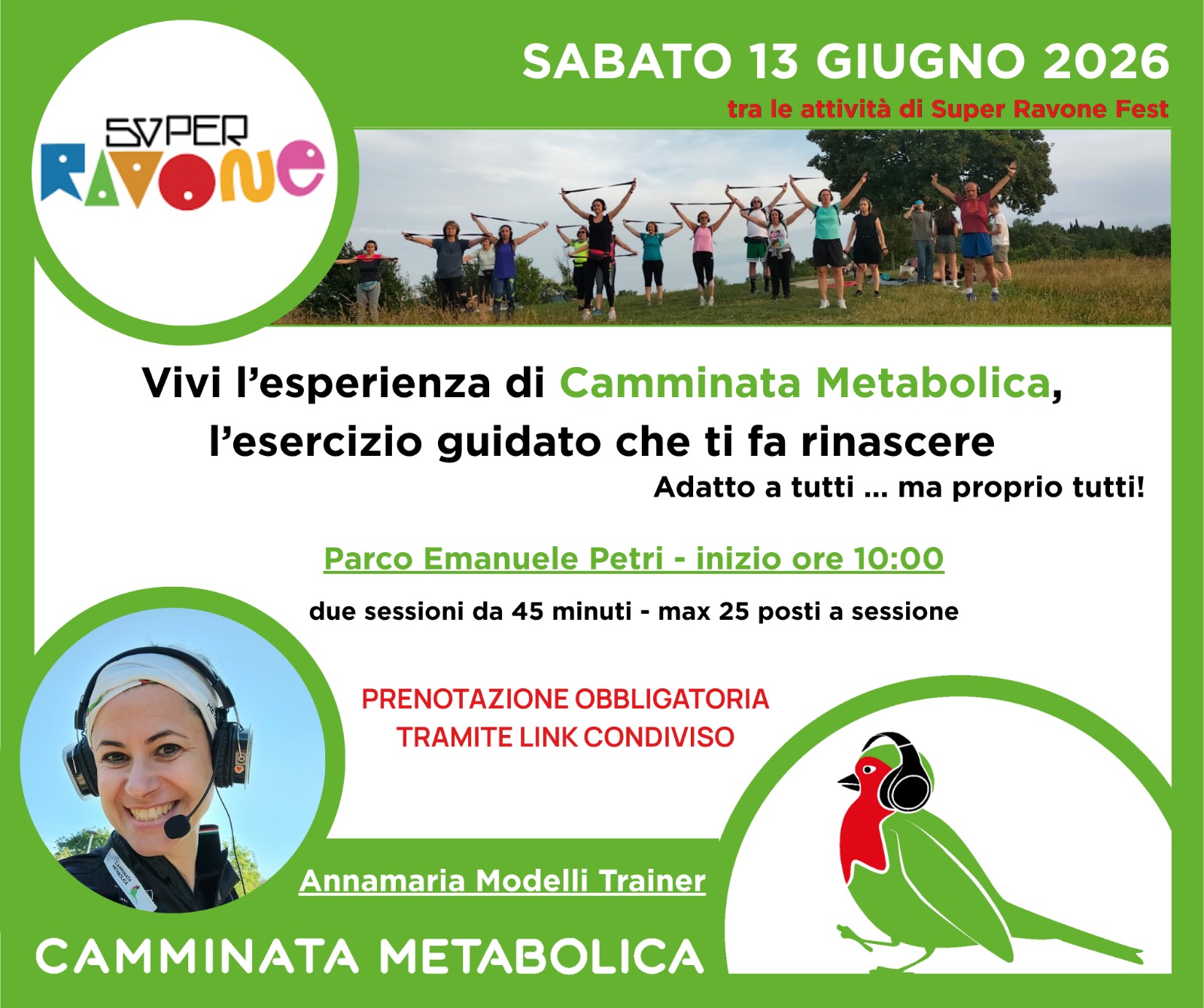 Camminata Metabolica al Super Ravone 