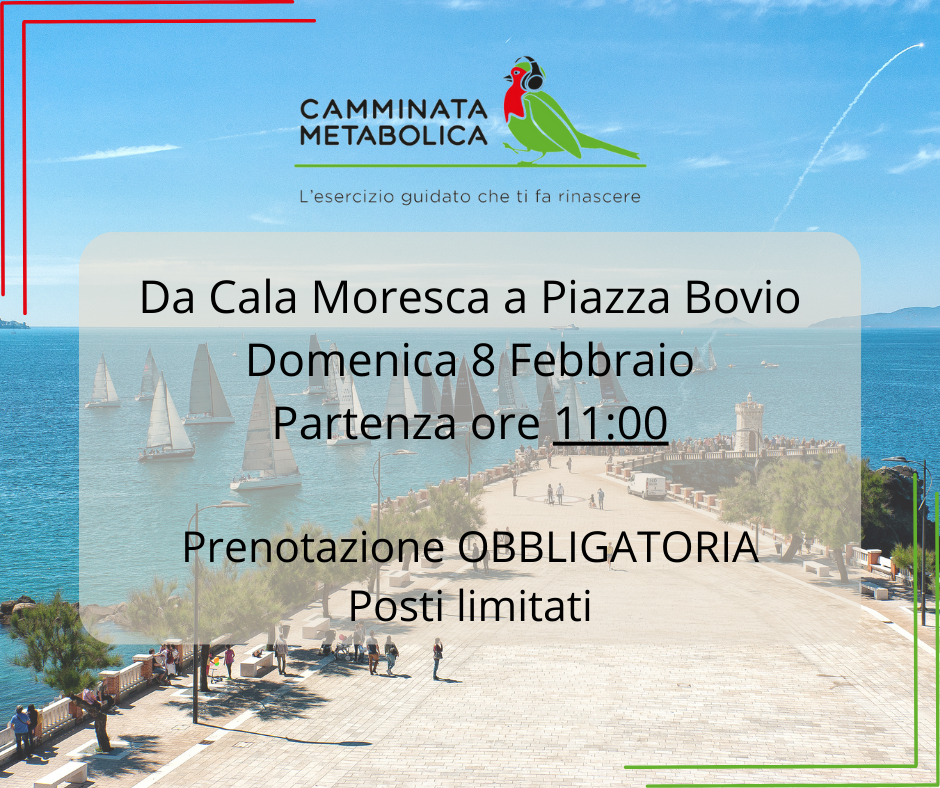 da Cala Moresca a Piazza Bovio