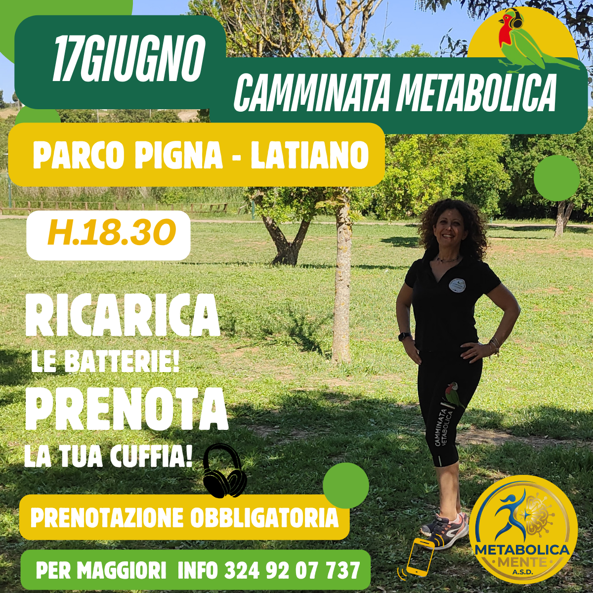 17 GIUGNO - LATIANO Ricarica le tue batterie con la Camminata Metabolica!