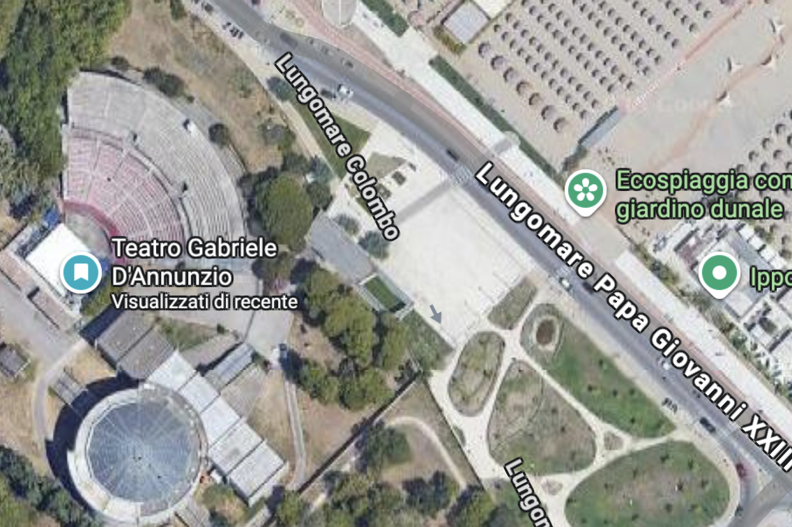 Pescara-Lungomare Sud (davanti Teatro D'Annunzio)