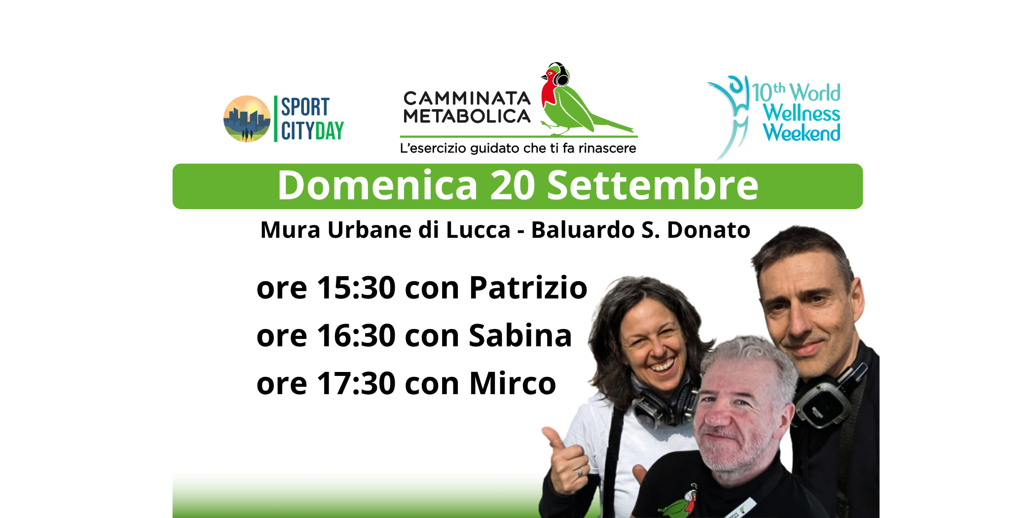LUCCA Sport City Day e World Wellness Week