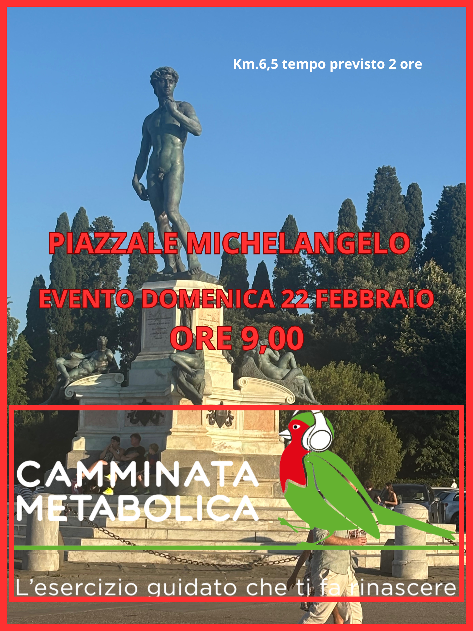2 CAMMINATA METABOLICA  PIAZZALE MICHELANGELO LE RAMPE