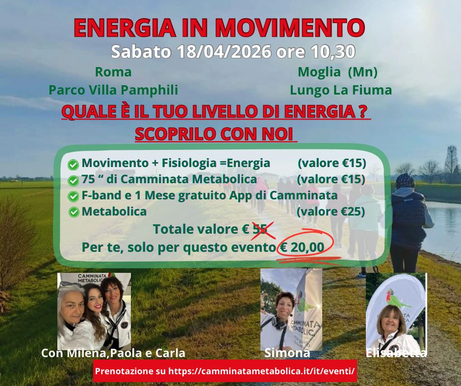 ENERGIA IN MOVIMENTO 🌿 ROMA