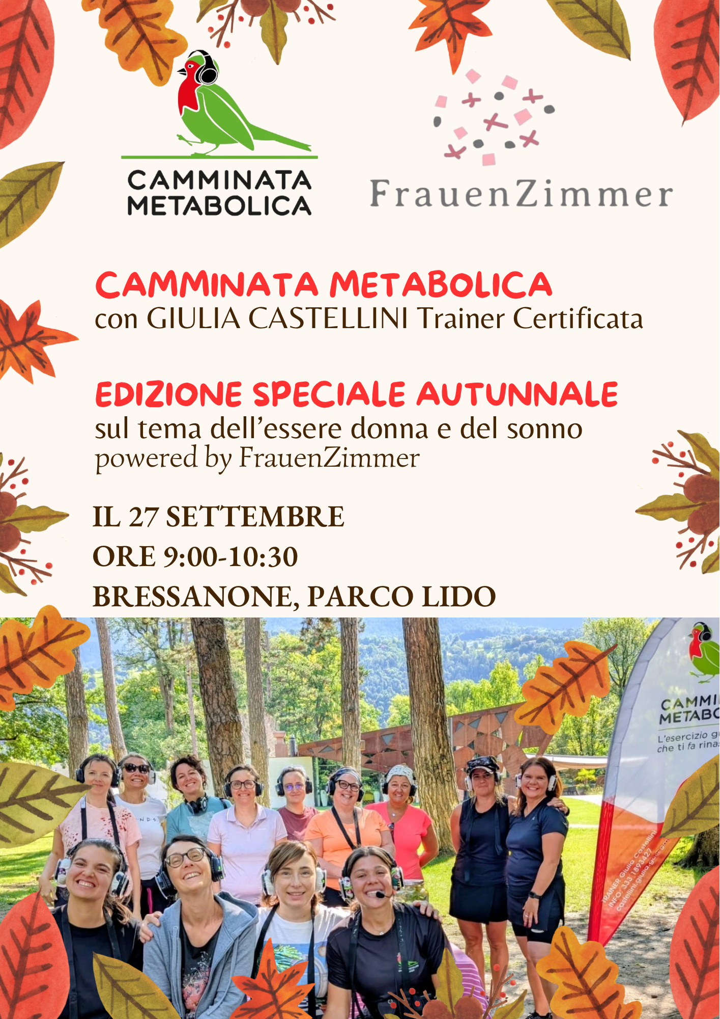 BRESSANONE-Parco Lido- Edizone speciale Autunno🍁