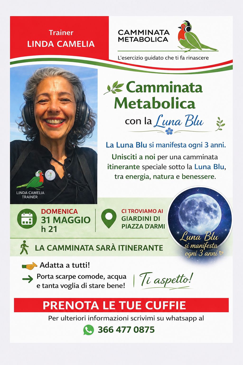 SIENA CAMMINATA METABOLICA DELLA LUNA BLU 