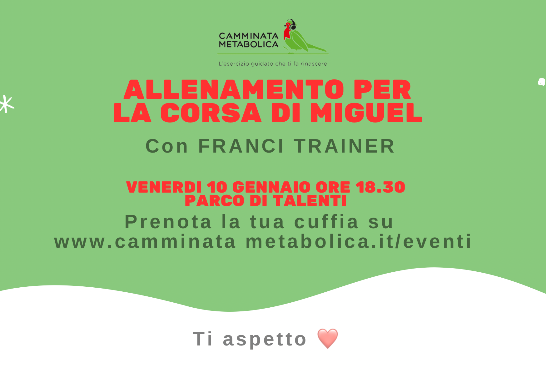 ROMA - PARCO TALENTI “Alleniamoci insieme per la Corsa di Miguel”