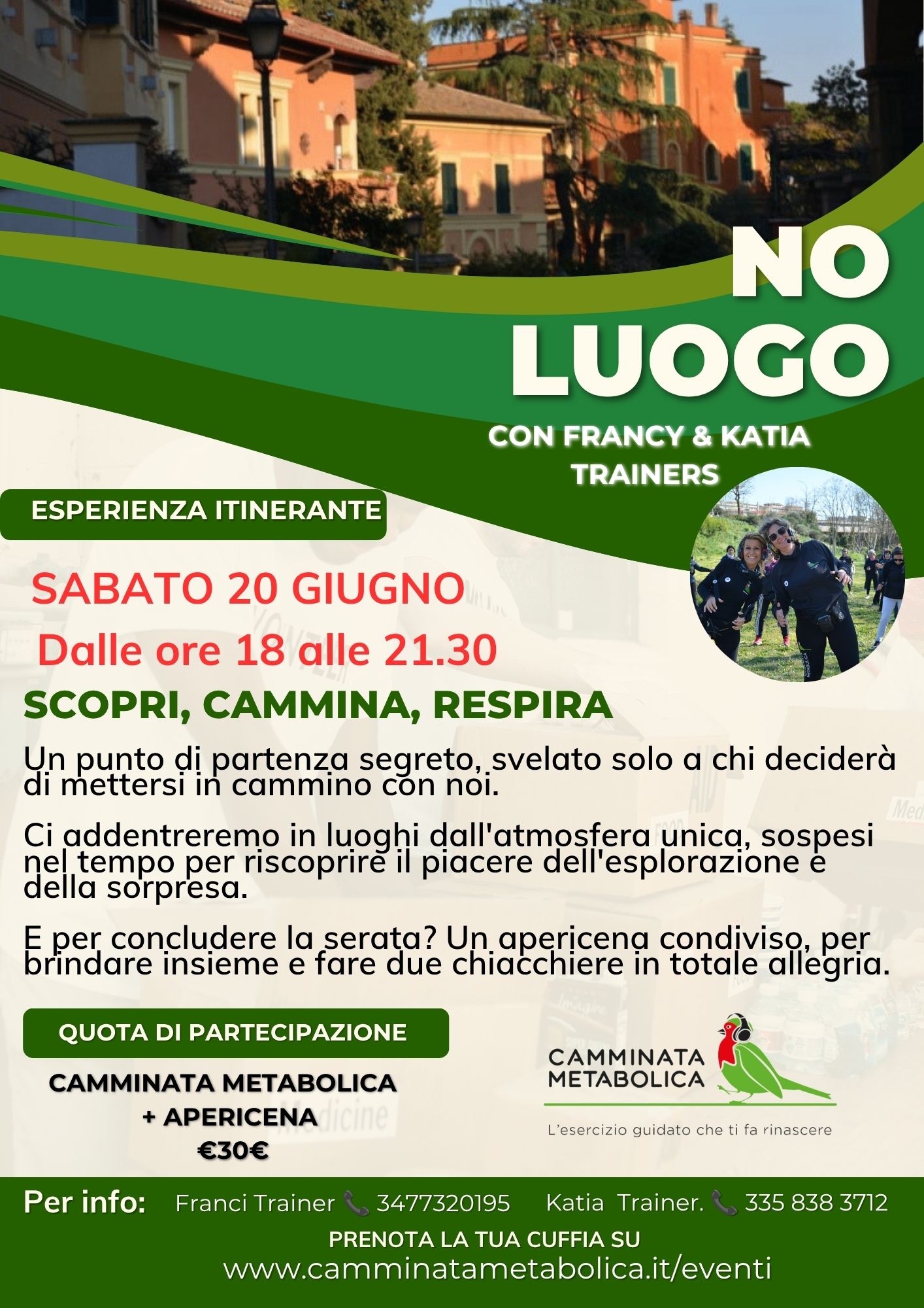 ROMA - ITINERANTE “NO LUOGO”