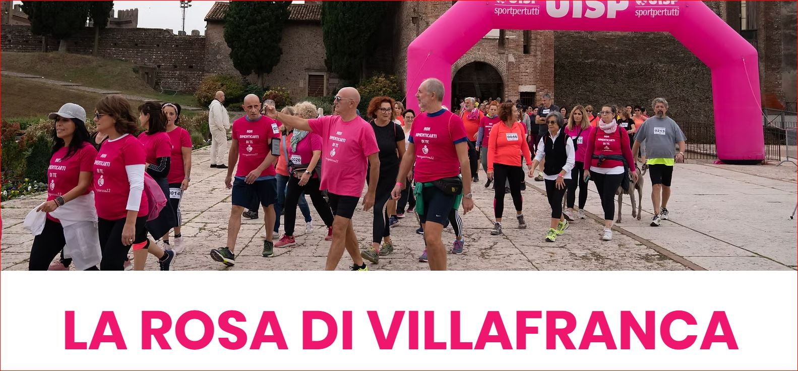 LA ROSA DI VILLAFRANCA  DOMENICA 4 OTTOBRE ORE 8  