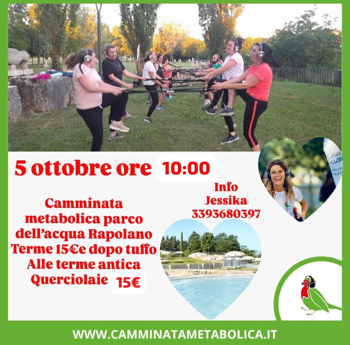 Rapolano e tuffo alle terme