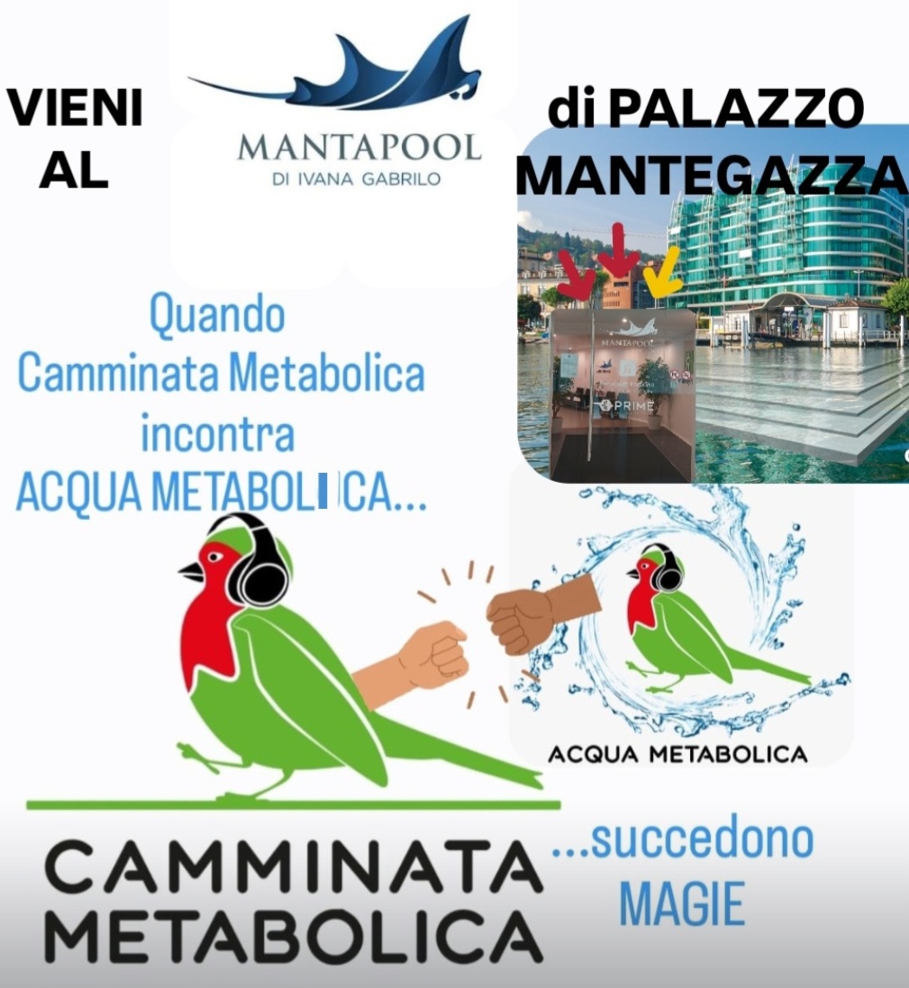31 agosto - Quando Camminata Metabolica incontra Acqau Metabolica succedono magie