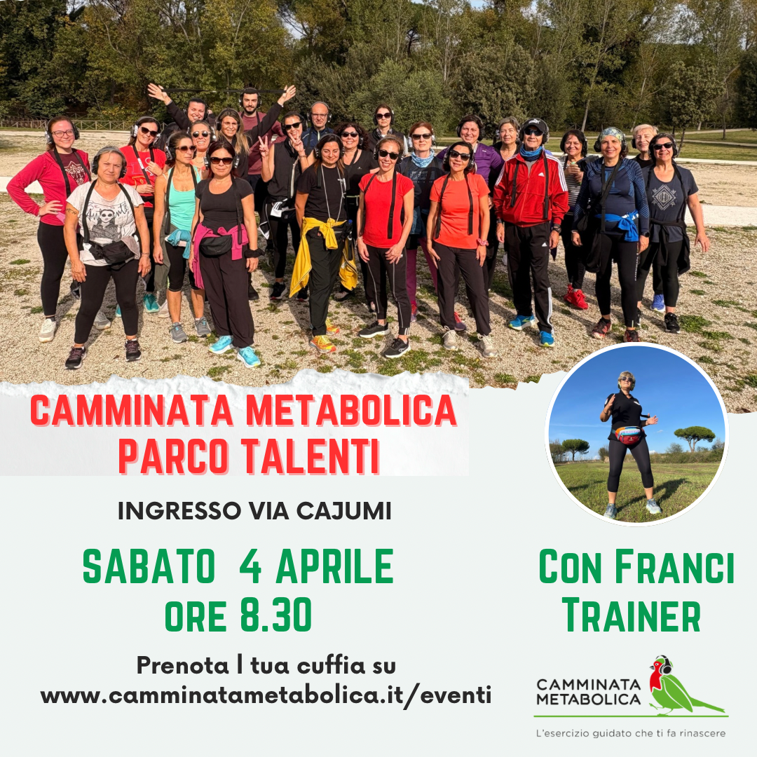 ROMA -PARCO TALENTI “ORIZZONTI METABOLICI”